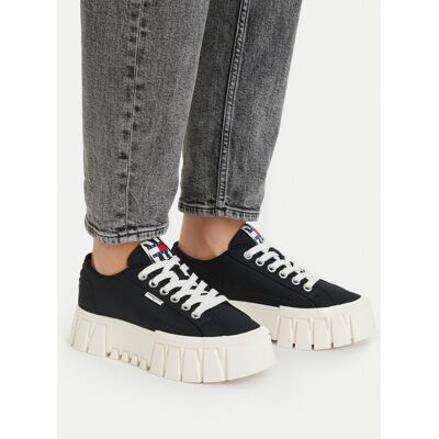 Tommy Jeans Sneakers Tj Platform Sneaker Zebra EN0EN03070 Schwarz 37 female Tommy Jeans Sneakers Tj Platform Sneaker Zebra EN0EN03070 Schwarz 37 female