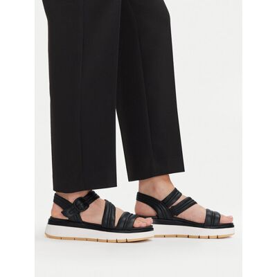 Clarks Sandalen Tuscan Strap 26181473 Schwarz 39_5 female Clarks Sandalen Tuscan Strap 26181473 Schwarz 39_5 female