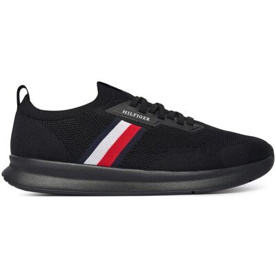 Tommy Hilfiger Sneakers Lightweight Knitted Runner FM0FM05756 Schwarz 41 male Tommy Hilfiger Sneakers Lightweight Knitted Runner FM0FM05756 Schwarz 41 male