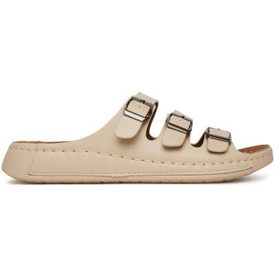 Clara Barson Pantoletten WFA3730-1 Beige 36 female Clara Barson Pantoletten WFA3730-1 Beige 36 female