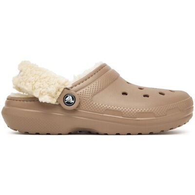 Crocs Pantoletten Classic Lined Clog 211396 Beige 39_40 female Crocs Pantoletten Classic Lined Clog 211396 Beige 39_40 female