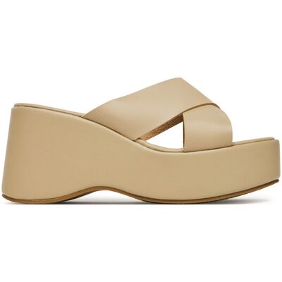 DeeZee Pantoletten F22067-4 Beige 39 female DeeZee Pantoletten F22067-4 Beige 39 female