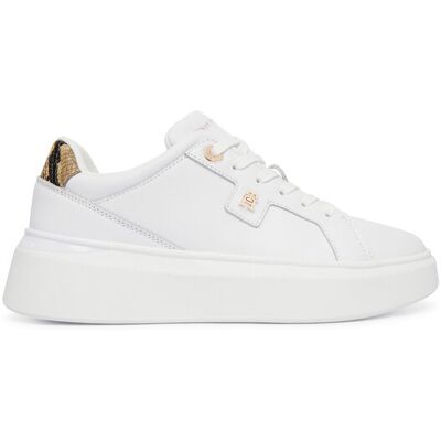 Tommy Hilfiger Sneakers Chic Platform Snake FW0FW09456 Weiß 37 female Tommy Hilfiger Sneakers Chic Platform Snake FW0FW09456 Weiß 37 female