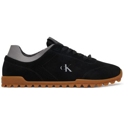 Calvin Klein Sneakers Low Profile Run MG Sue HW0HW03150 Schwarz 39 female Calvin Klein Sneakers Low Profile Run MG Sue HW0HW03150 Schwarz 39 female
