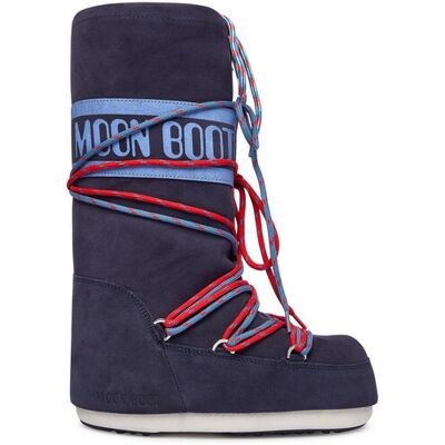 Moon Boot Schneeschuhe Mb Icon Suede Laces 80D1403050 Dunkelblau 23_26 unisex Moon Boot Schneeschuhe Mb Icon Suede Laces 80D1403050 Dunkelblau 23_26 unisex