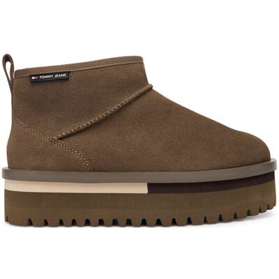 Tommy Jeans Schneeschuhe Tjw Flatform Snow Boot Suede EN0EN02841 Braun 40 female Tommy Jeans Schneeschuhe Tjw Flatform Snow Boot Suede EN0EN02841 Braun 40 female