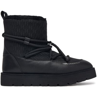 KARL LAGERFELD Schneeschuhe Thermo KL28546J Schwarz 40 male KARL LAGERFELD Schneeschuhe Thermo KL28546J Schwarz 40 male