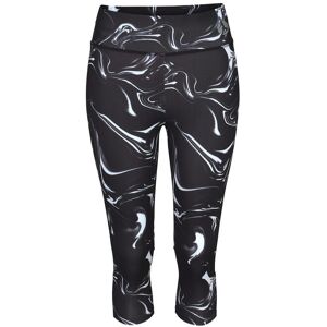 Lascana Active Caprileggings Damen Schwarz-Gemustert-Weiß Gr.44/46 Lascana Active Caprileggings Damen Schwarz-Gemustert-Weiß Gr.44/46