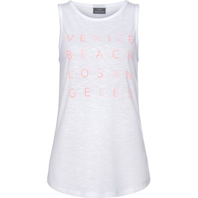 Venice Beach Tanktop Gr. 44/46 - Unifarbenes Top mit Logoprint Venice Beach Tanktop Gr. 44/46 - Unifarbenes Top mit Logoprint