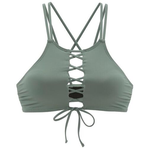 Bench. Bustier-Bikini-Top Damen Oliv Gr.40