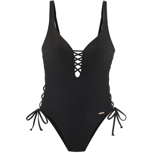 Bruno Banani Badeanzug Damen Schwarz Gr.40 Cup C/d