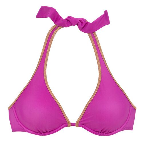 Bruno Banani Bügel-Bikini-Top Damen Fuchsia Gr.44 Cup F