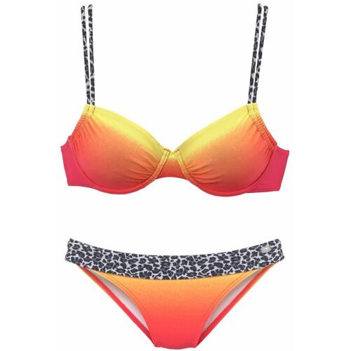 Kangaroos Bügel-Bikini Damen Orange-Gelb Gr.38 Cup E