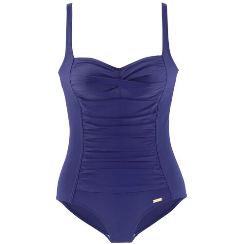 Lascana Badeanzug Damen Blau Gr.48 Cup D
