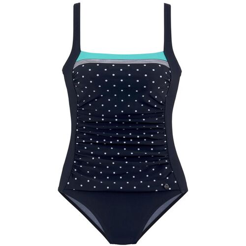 Lascana Badeanzug Damen Marine-Türkis Gr.38 Cup D