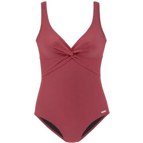 Lascana Badeanzug Damen Rostrot Gr.46 Cup D