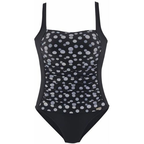 Lascana Badeanzug Damen Schwarz-Weiß Gr.50 Cup E