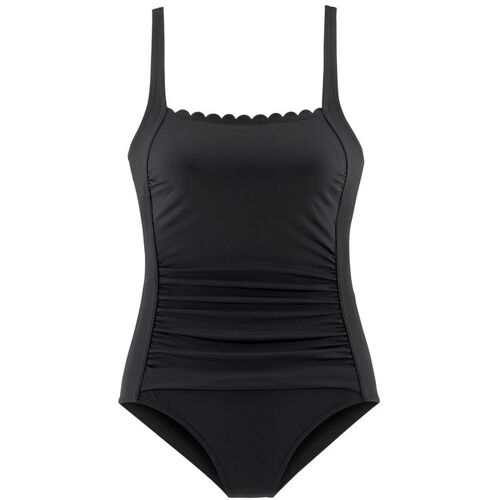 Lascana Badeanzug Damen Schwarz-Weiß Gr.42 Cup C