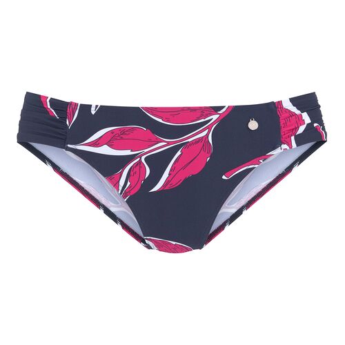 Lascana Bikini-Hose Damen Marine-Bedruckt Gr.42