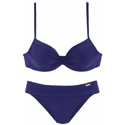 Lascana Bügel-Bikini Damen Blau Gr.42 Cup E