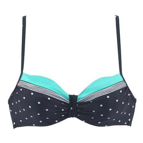 Lascana Bügel-Bikini-Top Damen Marine-Türkis Gr.44 Cup F