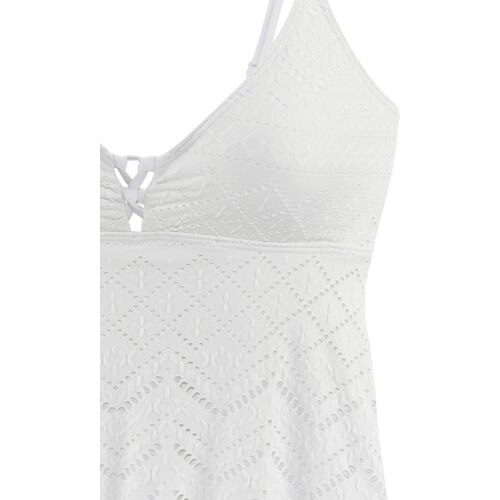 Lascana Tankini-Top Damen Creme Gr.40 Cup C/d