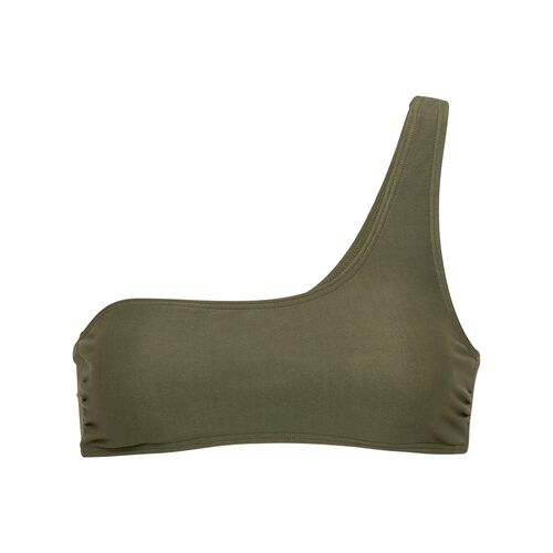 Lscn By Lascana Bustier-Bikini-Top Damen Oliv Gr.40 Cup A/b
