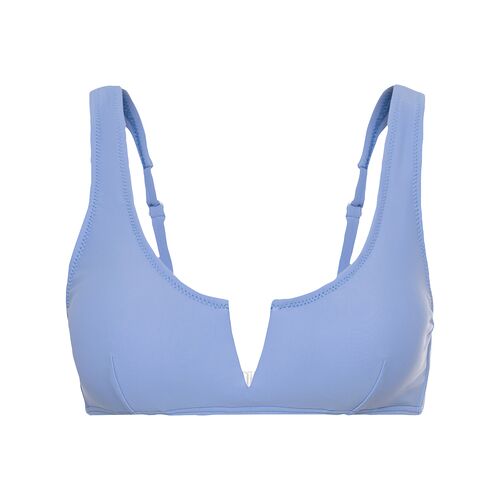 Lscn By Lascana Bustier-Bikini-Top Damen Rauchblau Gr.44 Cup C