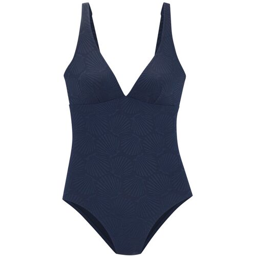 S.Oliver Badeanzug Damen Marine Gr.42 Cup A/b