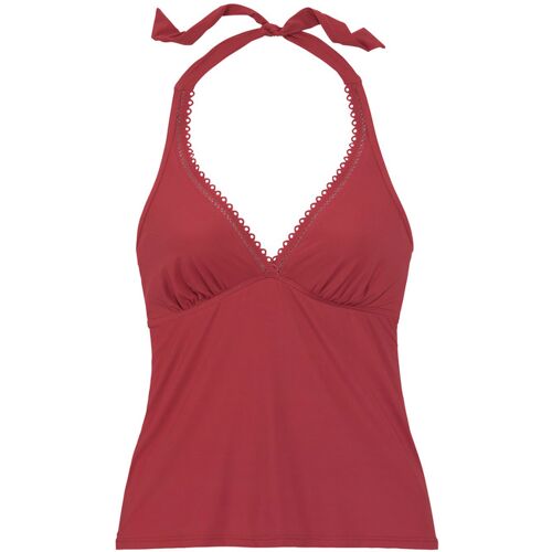 S.Oliver Bügel-Tankini-Top Damen Rostrot Gr.46 Cup B