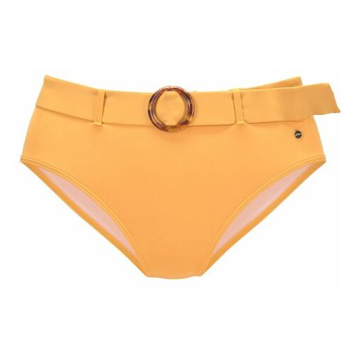 S.Oliver Highwaist-Bikini-Hose Damen Gelb Gr.34