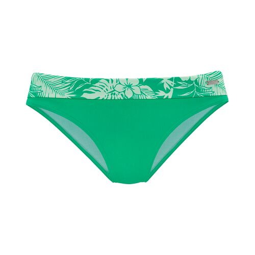 Venice Beach Bikini-Hose Damen Grün Bedruckt Gr.38