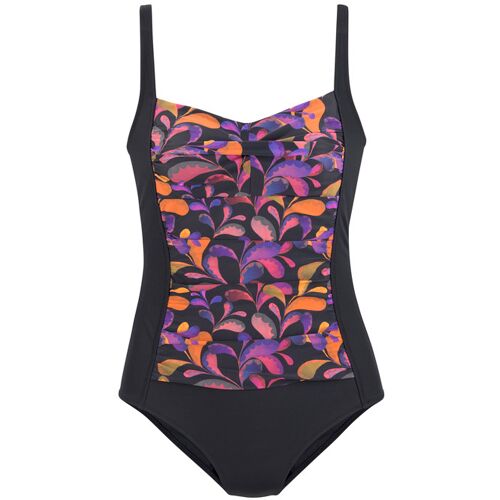 Vivance Badeanzug Damen Schwarz Bedruckt Gr.44 Cup D