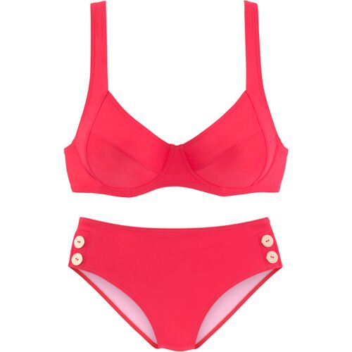 Vivance Bügel-Bikini Damen Knallrot Gr.36 Cup C