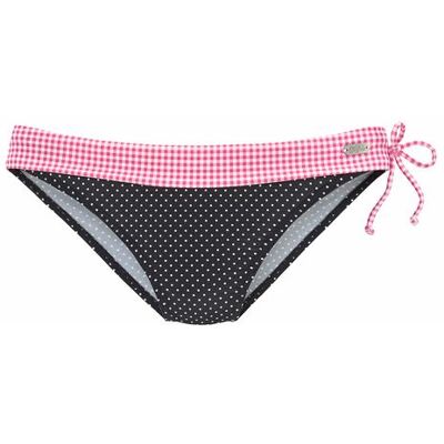 Buffalo Bikini-Hose Damen Rosa-Schwarz Gr.38 Buffalo Bikini-Hose Damen Rosa-Schwarz Gr.38