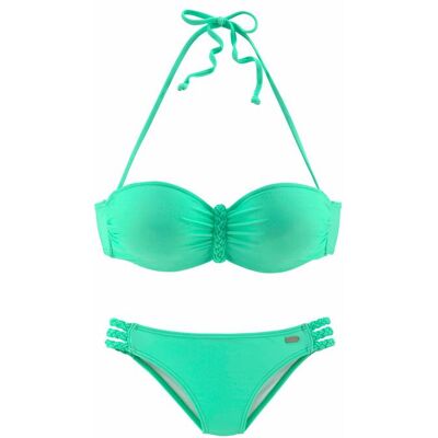 Buffalo Bügel-Bandeau-Bikini Damen Mint Gr.34 Cup D Buffalo Bügel-Bandeau-Bikini Damen Mint Gr.34 Cup D