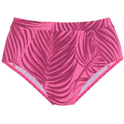 Lascana Active Highwaist-Bikini-Hose Damen Bordeaux-Bedruckt Gr.34 Lascana Active Highwaist-Bikini-Hose Damen Bordeaux-Bedruckt Gr.34