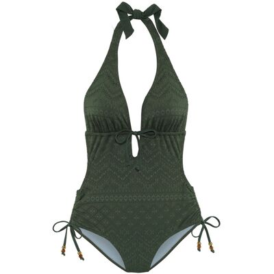 Lascana Damen Badeanzug Oliv Gr.42 Cup C/d Lascana Damen Badeanzug Oliv Gr.42 Cup C/d