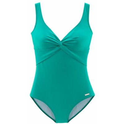 Lascana Damen Badeanzug Petrol Gr.40 Cup D Lascana Damen Badeanzug Petrol Gr.40 Cup D