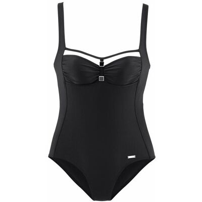 Lascana Damen Badeanzug Schwarz Gr.40 Cup C Lascana Damen Badeanzug Schwarz Gr.40 Cup C