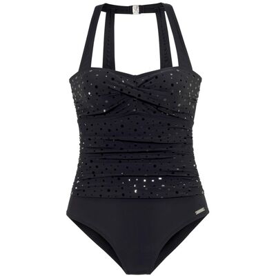 Lascana Damen Badeanzug Schwarz Gr.36 Cup B Lascana Damen Badeanzug Schwarz Gr.36 Cup B