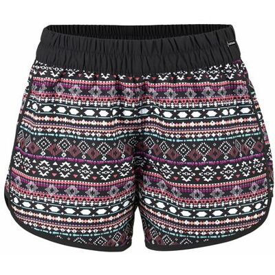 Lascana Badeshorts Damen Schwarz-Bunt Gr.42 Lascana Badeshorts Damen Schwarz-Bunt Gr.42