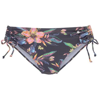 Lascana Bikini-Hose Damen Anthrazit-Bedruckt Gr.44 Lascana Bikini-Hose Damen Anthrazit-Bedruckt Gr.44