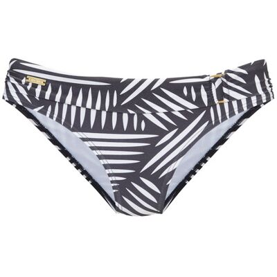 Lascana Bikini-Hose Damen Anthrazit-Creme Gr.42 Lascana Bikini-Hose Damen Anthrazit-Creme Gr.42