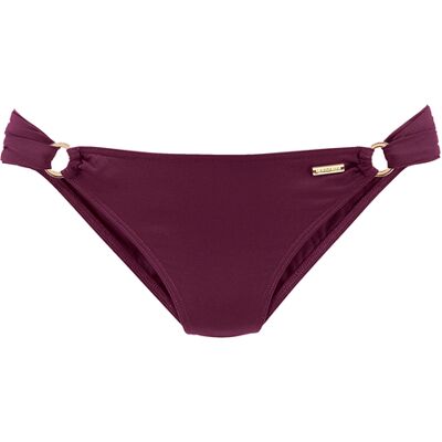 LASCANA Italy Bikini-Hose - Unifarben mit seitlichen Zierringen LASCANA Italy Bikini-Hose - Unifarben mit seitlichen Zierringen