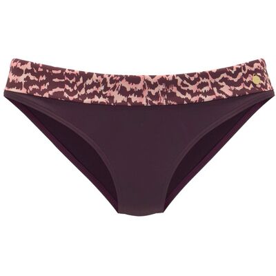 Lascana Bikini-Hose Damen Bordeaux Bedruckt Gr.36 Lascana Bikini-Hose Damen Bordeaux Bedruckt Gr.36