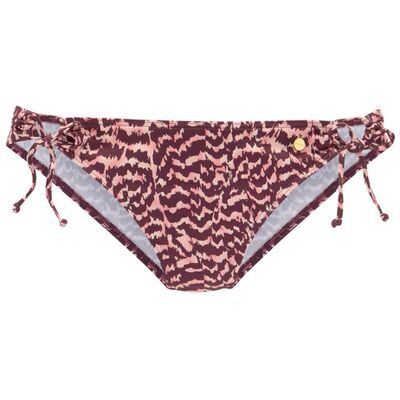 Lascana Bikini-Hose Damen Bordeaux Bedruckt Gr.38 Lascana Bikini-Hose Damen Bordeaux Bedruckt Gr.38