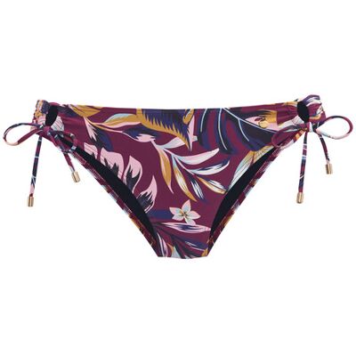 Lascana Bikini-Hose Damen Bordeaux-Bedruckt Gr.34 Lascana Bikini-Hose Damen Bordeaux-Bedruckt Gr.34