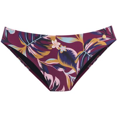 Lascana Bikini-Hose Damen Bordeaux Bedruckt Gr.38 Lascana Bikini-Hose Damen Bordeaux Bedruckt Gr.38