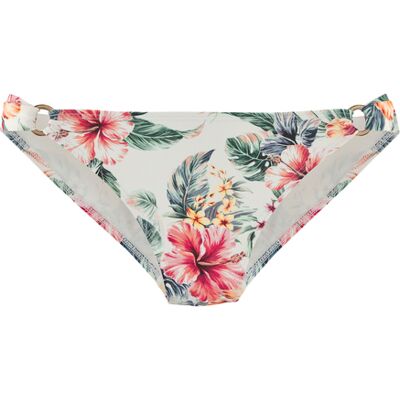 Lascana Bikini-Hose Damen Creme Bedruckt Gr.40 Lascana Bikini-Hose Damen Creme Bedruckt Gr.40